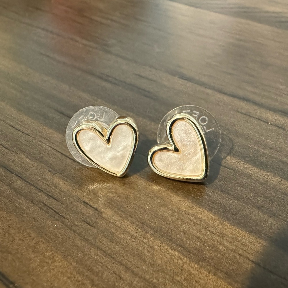 Heart Stud Earrings